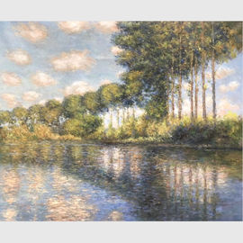 Neo Classic Handmade Claude Monet ภาพสีน้ำมัน Old Master Reproduction