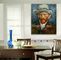 Vincent Van Gogh ภาพวาด Self Portrait Reproduction บนผ้าใบสำหรับตกแต่งบ้าน
