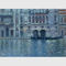 ผ้าใบ Claude Monet การทำสำเนาภาพสีน้ำมัน Palazzo Da Mula ที่เวนิส Wall Decor