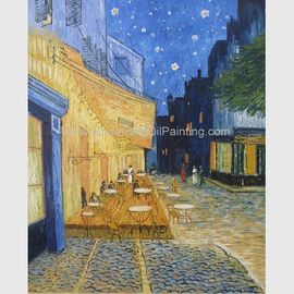 Van Gogh Cafe Terrace At Night , การทำสำเนาผ้าใบในชนบทของ Van Gogh