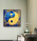 Handpainted Canvas Modern Art ภาพสีน้ำมัน Feng Shui Paint สำหรับตกแต่งตู้