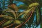 ภาพวาดงานศิลปะฮาวายมือ, ต้นมะพร้าวภาพวาดสีน้ำมันบนผ้าใบ