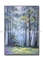 จิตรกรรมสีน้ำมันศิลปะสมัยใหม่ภูมิทัศน์นามธรรมสำหรับห้องนั่งเล่นภาพวาดต้นไม้ป่า